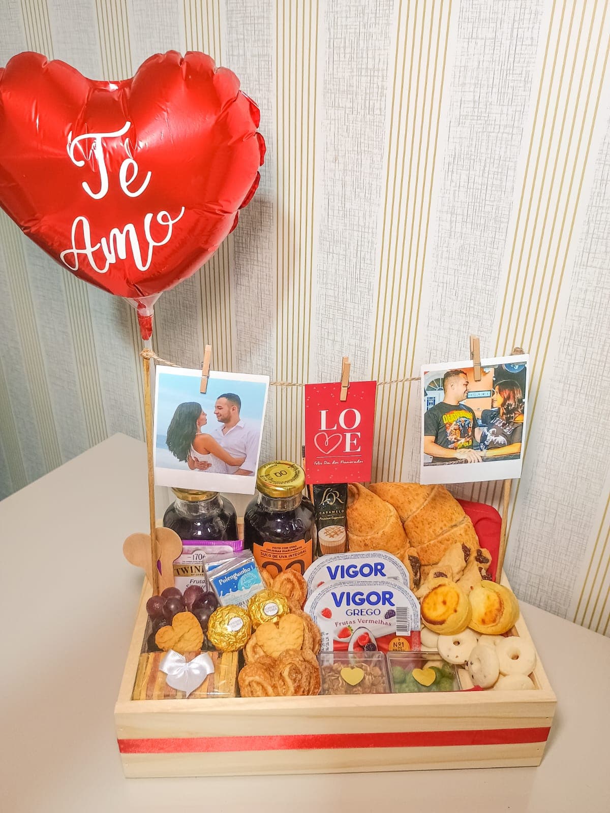 Box Eu te Amo — cesta de presente em Duque de Caxias RJ - Foto 1